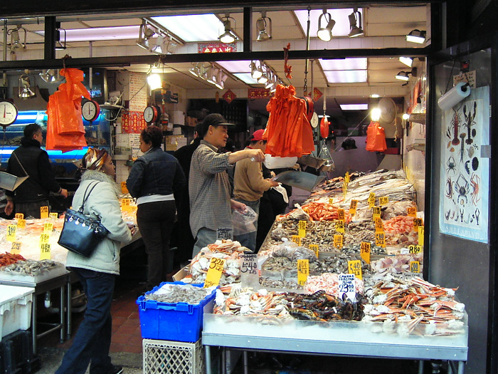 Chinatown fishmonger