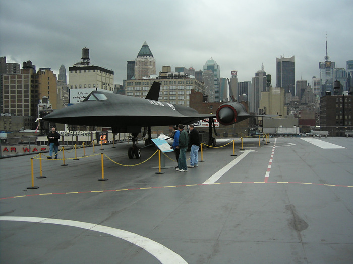 USS Intrepid A-12 Blackbird