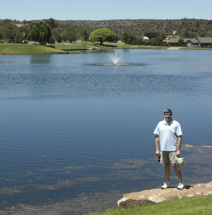 the pond in Payson
